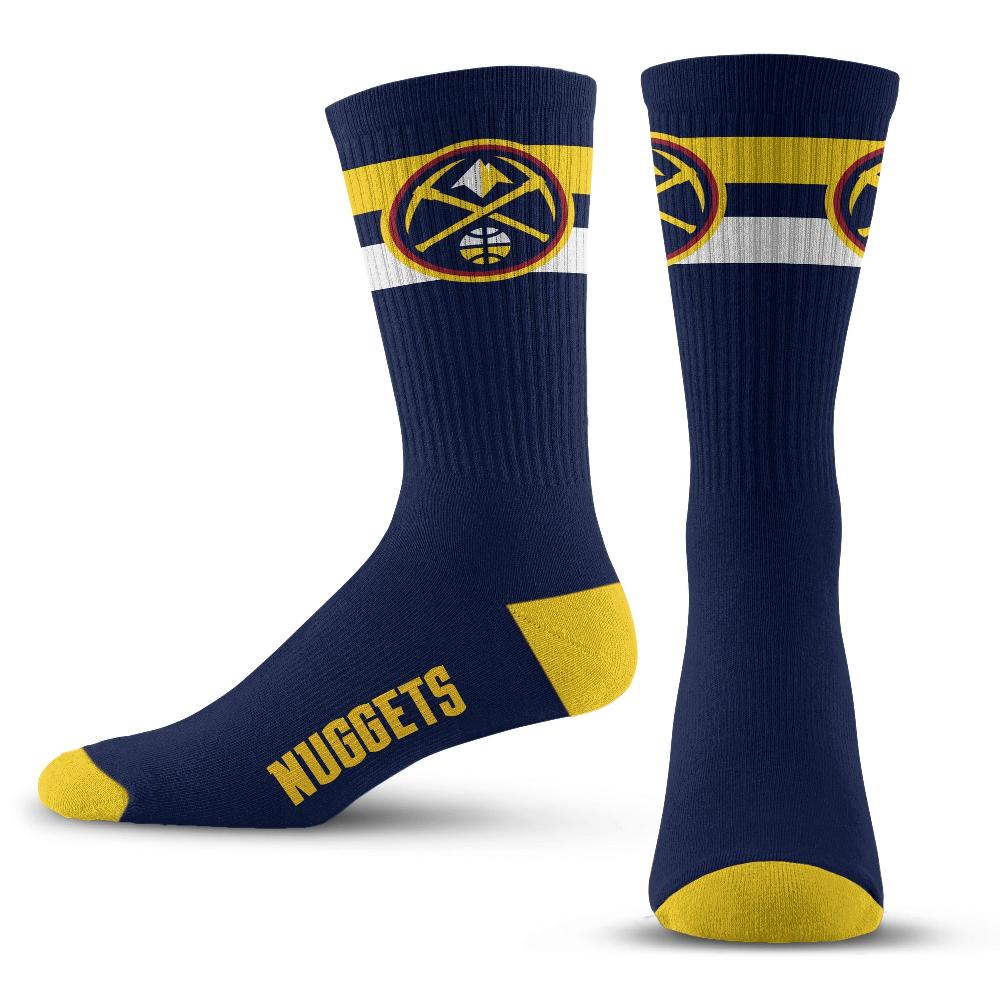 for bare feet Denver Nuggets Legend Premium Crew Socks Denver Nuggets Legend Premium Crew Socks