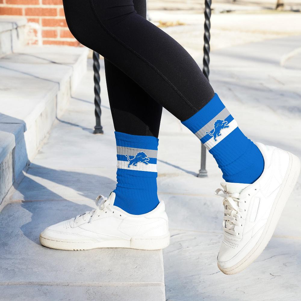 For Bare Feet Detroit Lions Legend Premium Crew Socks Detroit Lions Legend Premium Crew Socks