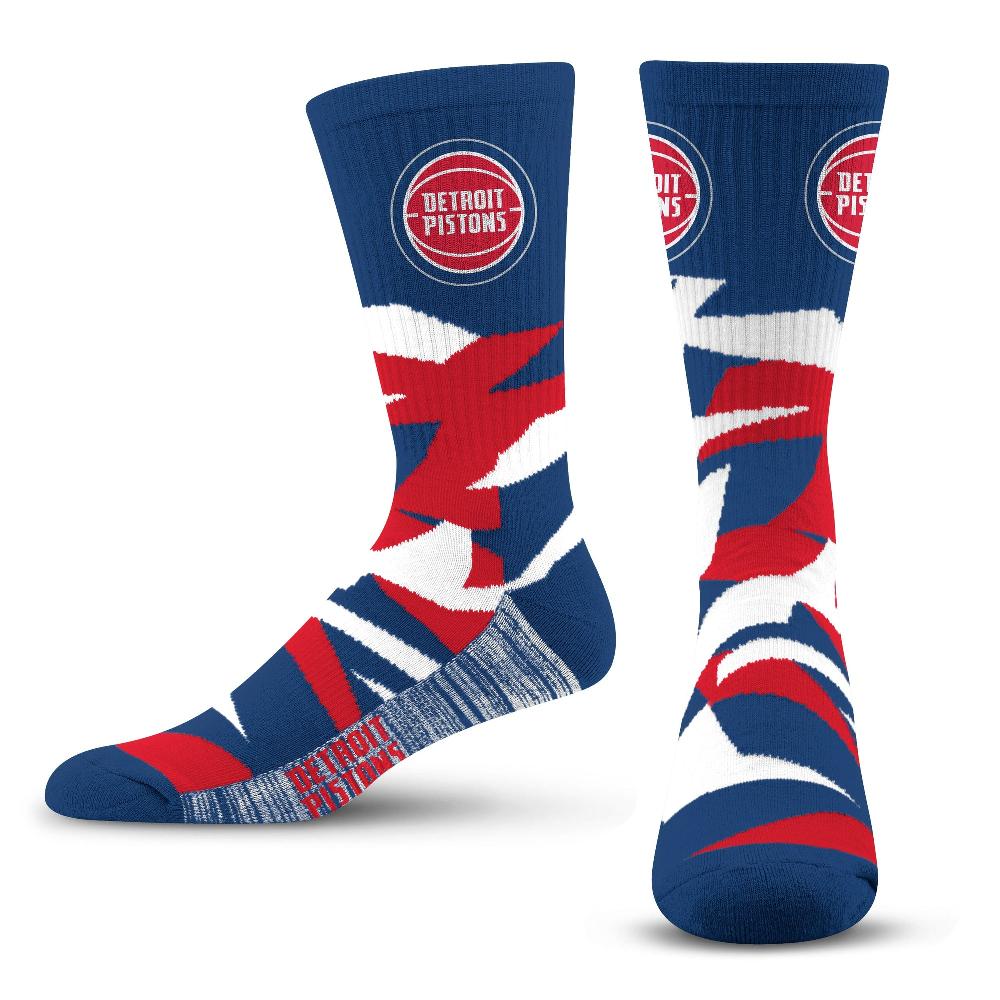 for bare feet Detroit Pistons Breakout Premium Crew Socks Detroit Pistons Breakout Premium Crew Socks