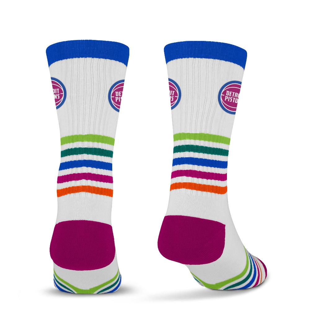 For Bare Feet Detroit Pistons Flavor Mix Premium Crew Detroit Pistons Flavor Mix Premium Crew