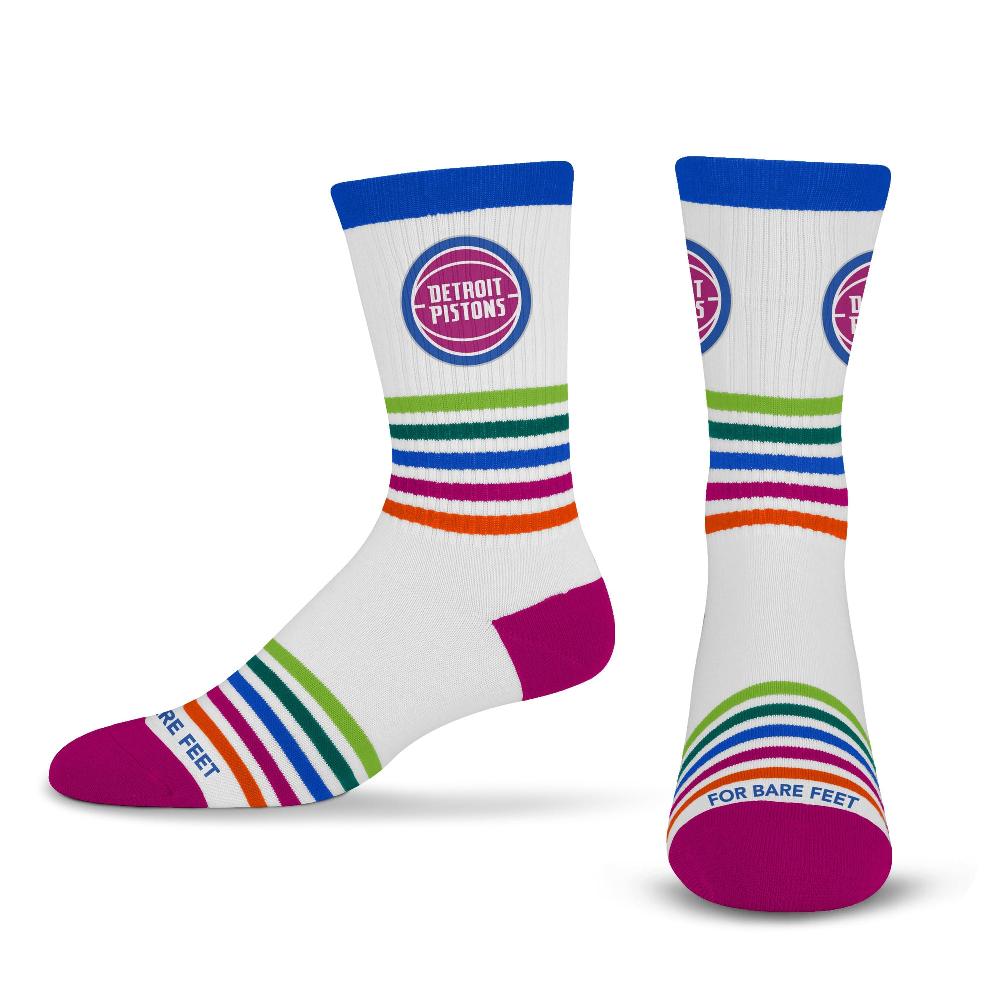 for bare feet Detroit Pistons Flavor Mix Premium Crew Detroit Pistons Flavor Mix Premium Crew