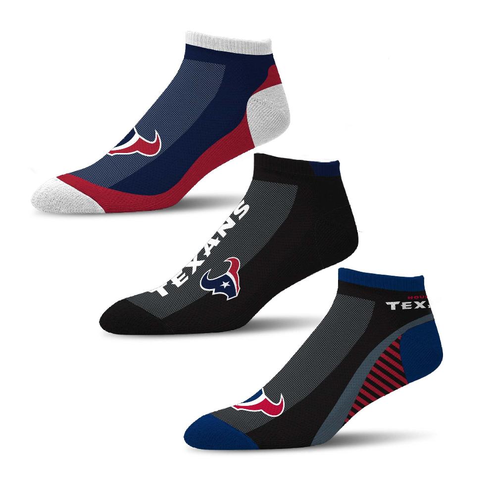 for bare feet Houston Texans Flash 3 Pack