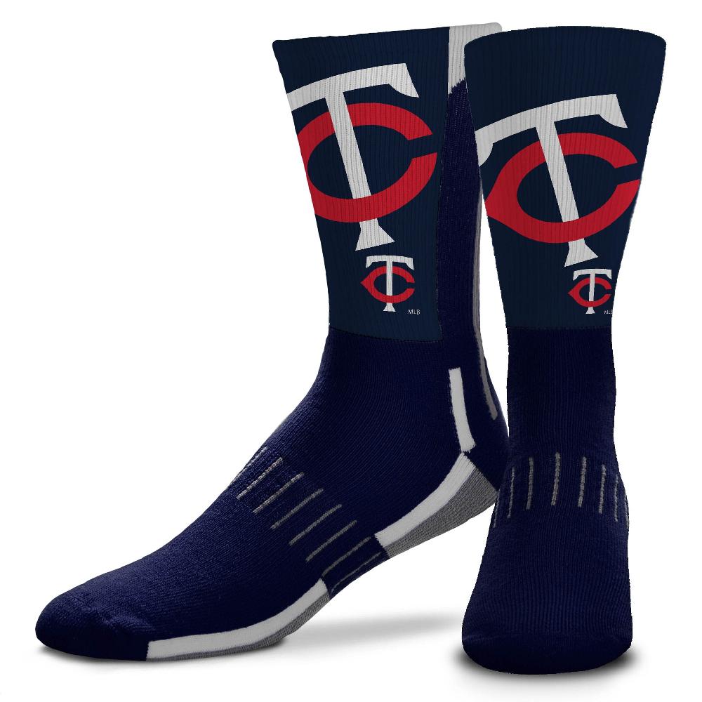 for bare feet Minnesota Twins Phenom Curve Socks