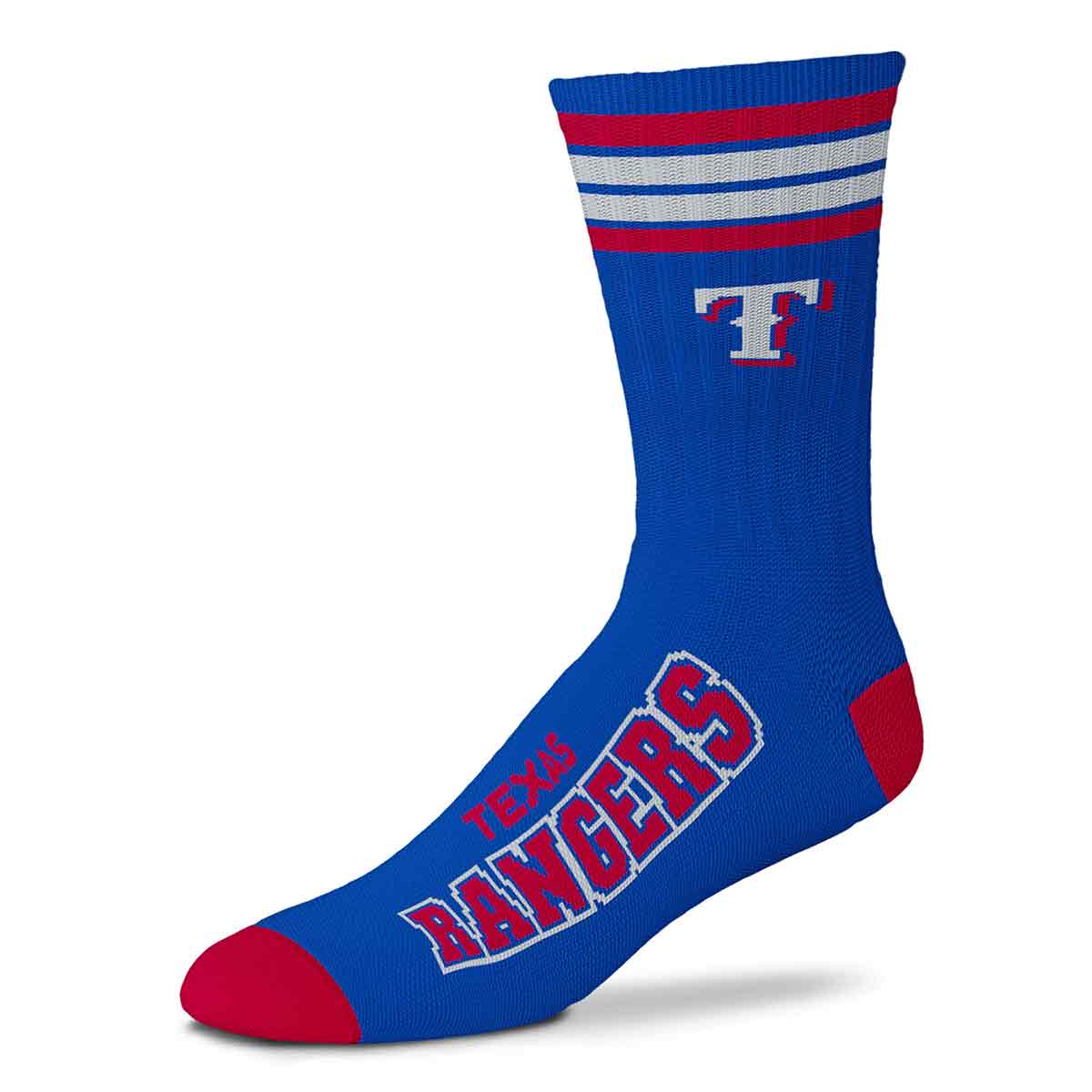 for bare feet Texas Rangers 4 Stripe Deuce Socks