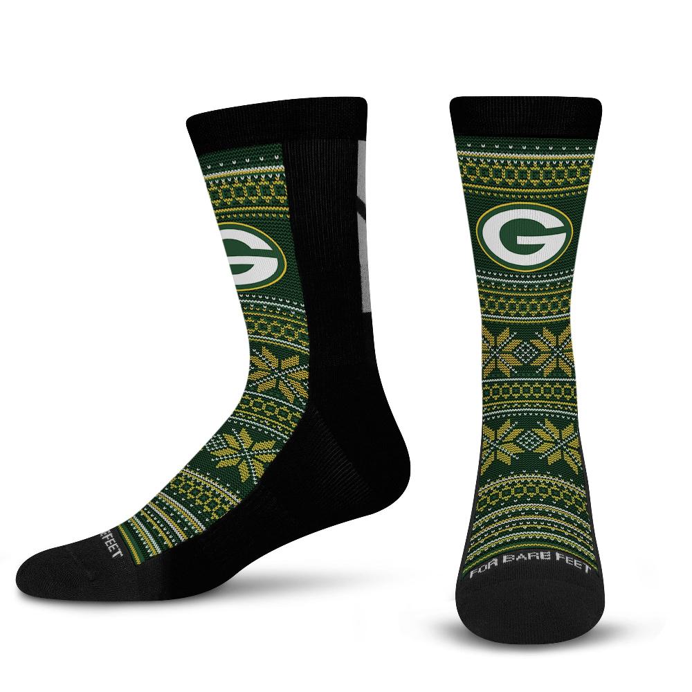 for bare feet Green Bay Packers Sweater Stitch Green Bay Packers Sweater Stitch