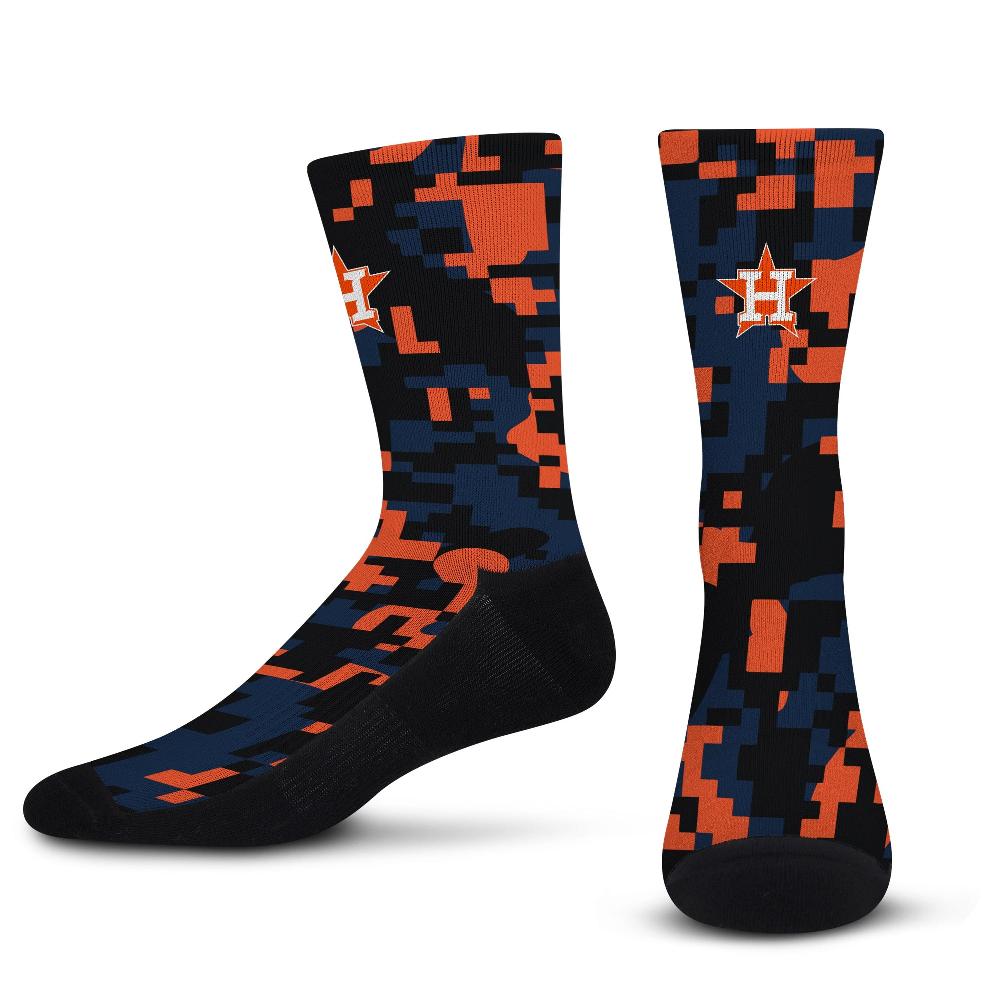 for bare feet Houston Astros Digi Socks Houston Astros Digi Socks