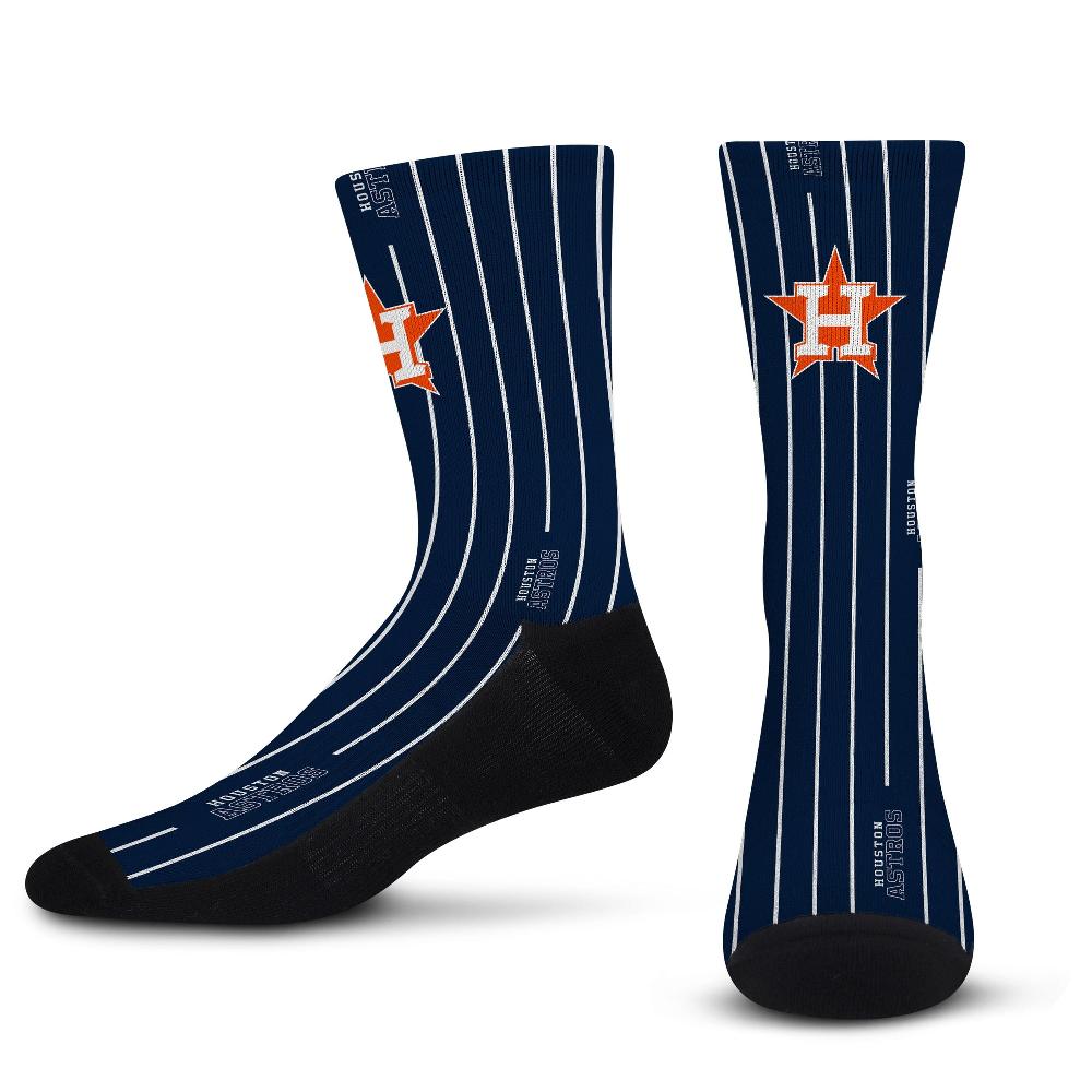 for bare feet Houston Astros Pinstripe Socks Houston Astros Pinstripe Socks