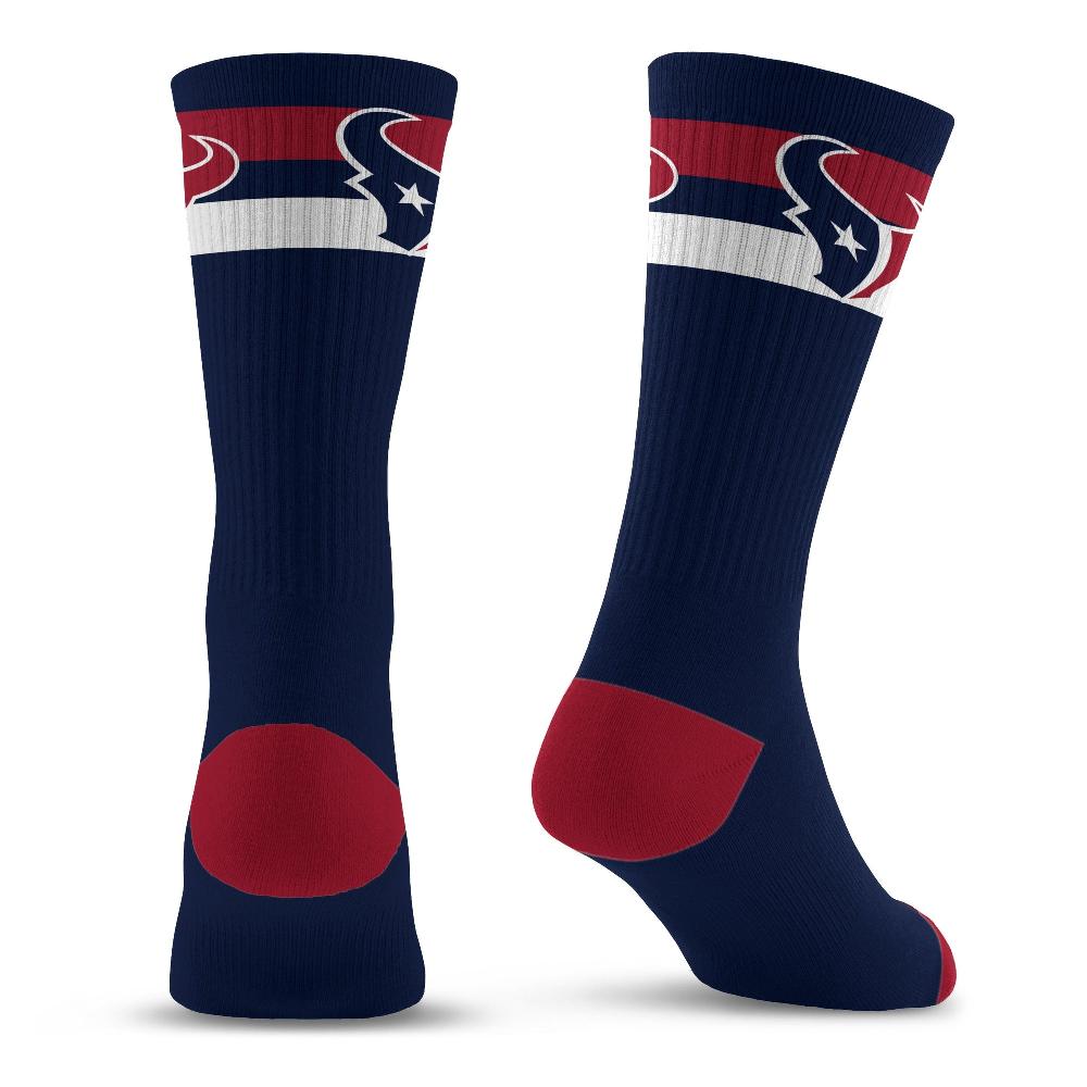For Bare Feet Houston Texans Legend Premium Crew Socks Houston Texans Legend Premium Crew Socks