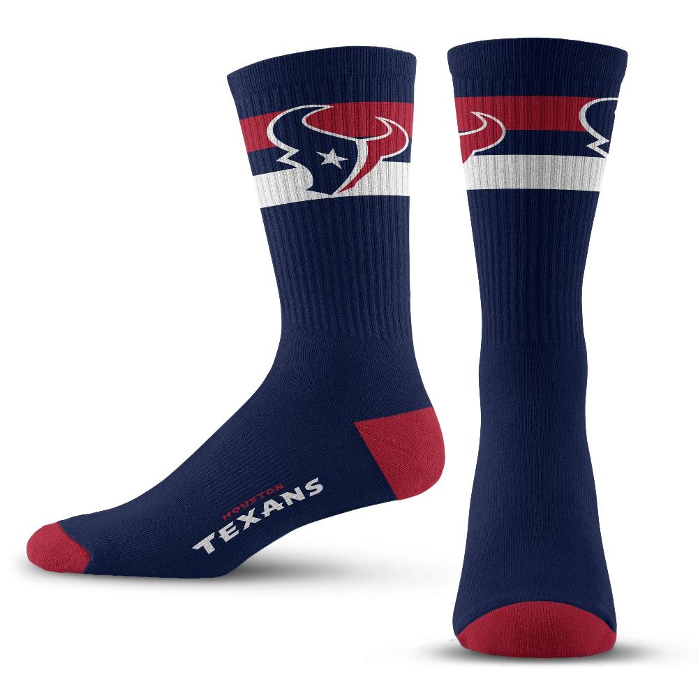 for bare feet Houston Texans Legend Premium Crew Socks Houston Texans Legend Premium Crew Socks