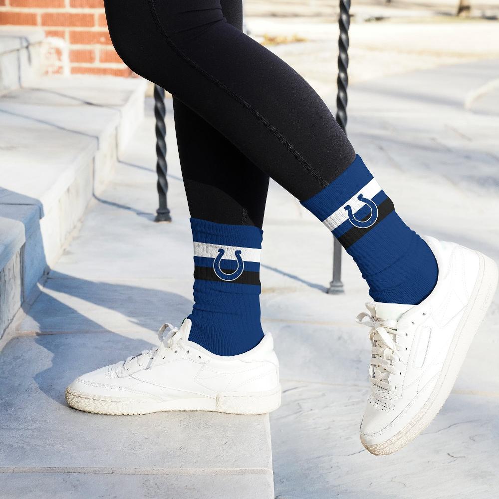 For Bare Feet Indianapolis Colts Legend Premium Crew Socks Indianapolis Colts Legend Premium Crew Socks