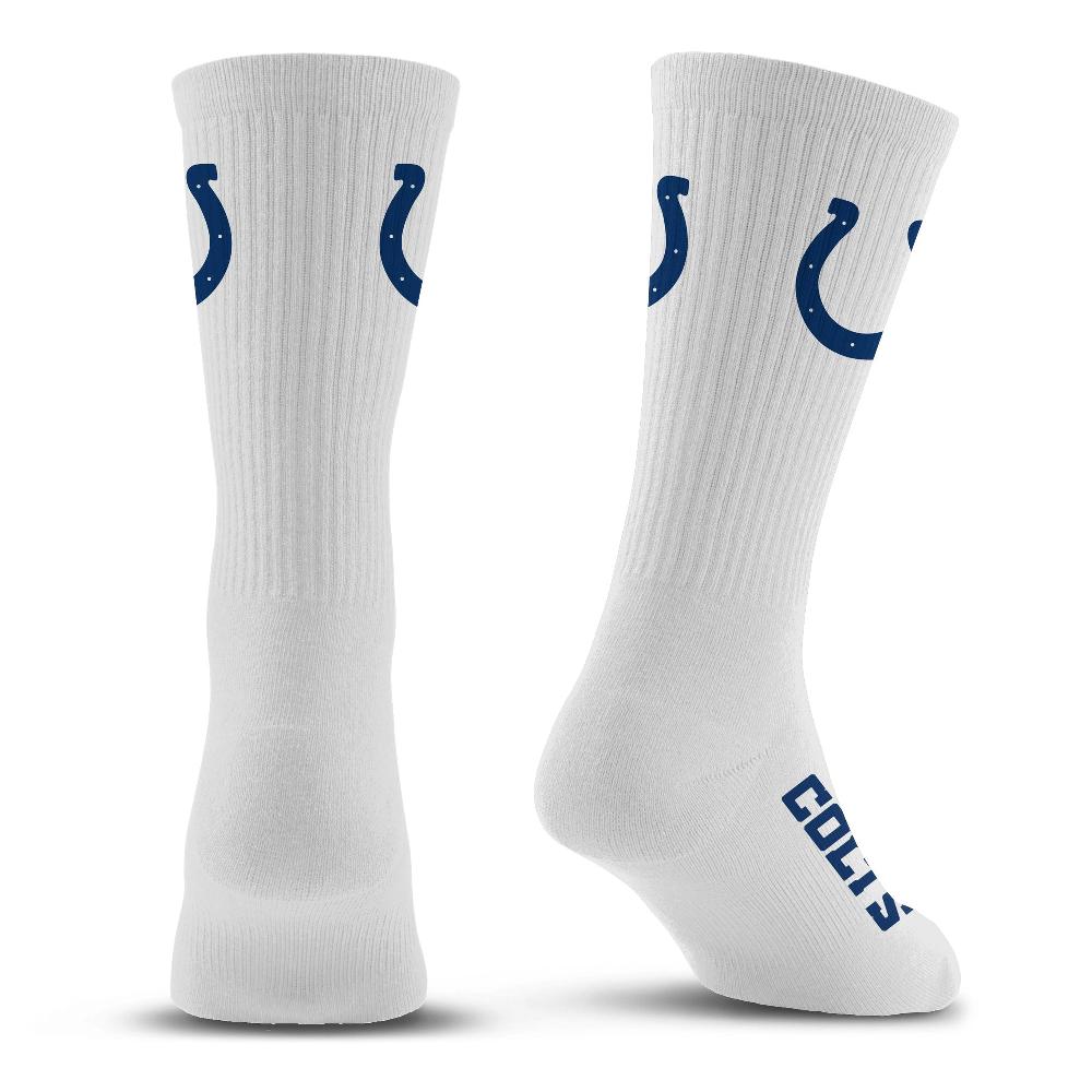 For Bare Feet Indianapolis Colts Refresh Premium Crew Socks Indianapolis Colts Refresh Premium Crew Socks
