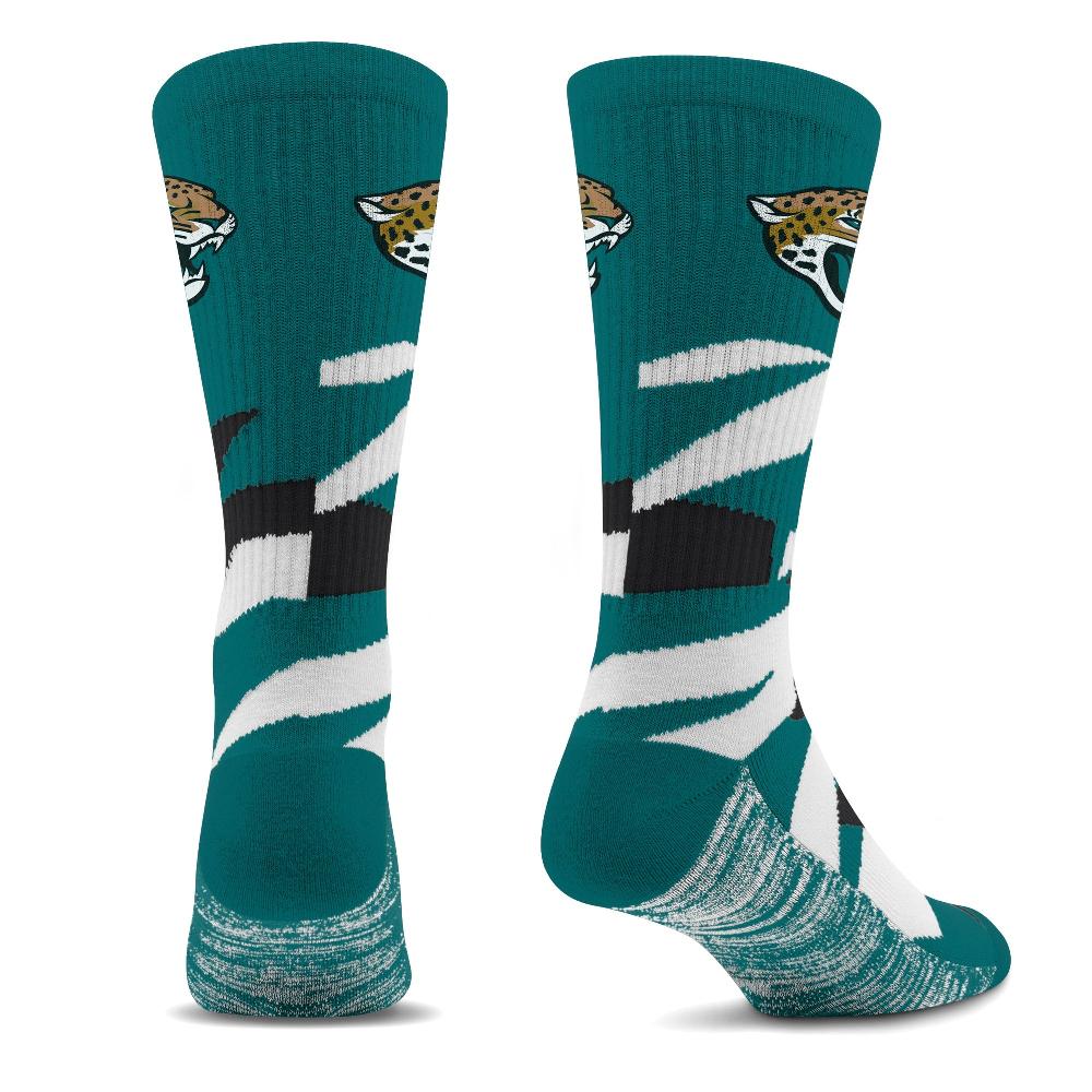 For Bare Feet Jacksonville Jaguars Breakout Premium Crew Socks Jacksonville Jaguars Breakout Premium Crew Socks