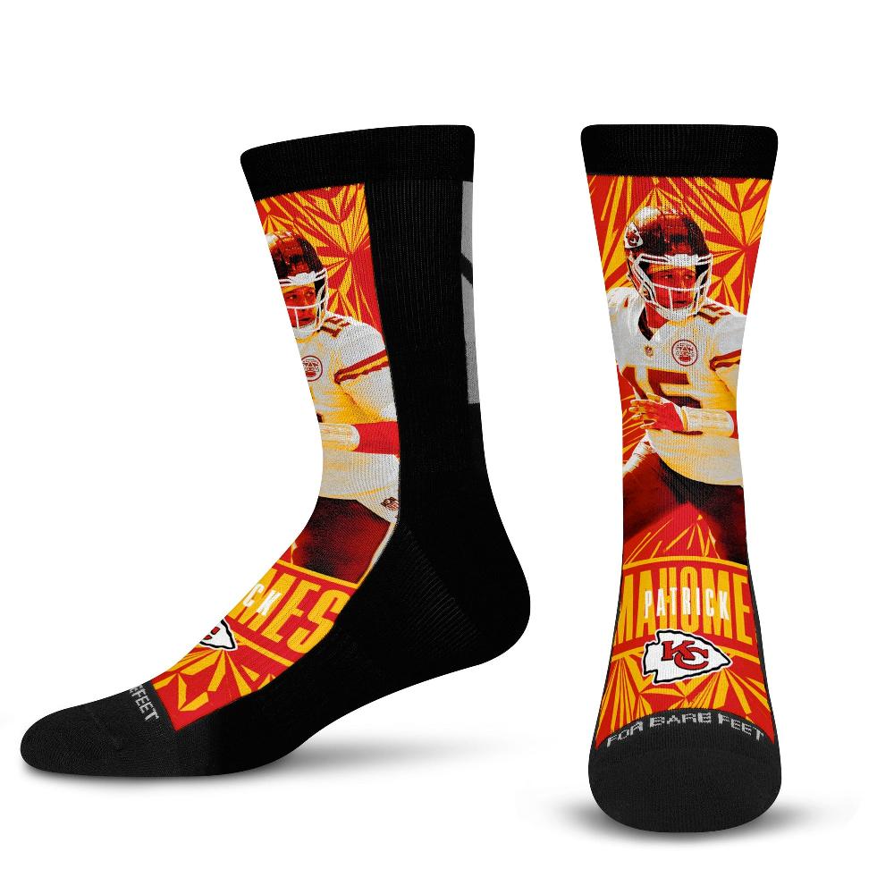 for bare feet Kansas City Chiefs Patrick Mahomes Conversion Gradient Crazy Kansas City Chiefs Patrick Mahomes Conversion Gradient Crazy