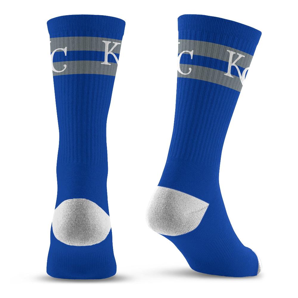 For Bare Feet Kansas City Royals Legend Premium Crew Socks Kansas City Royals Legend Premium Crew Socks