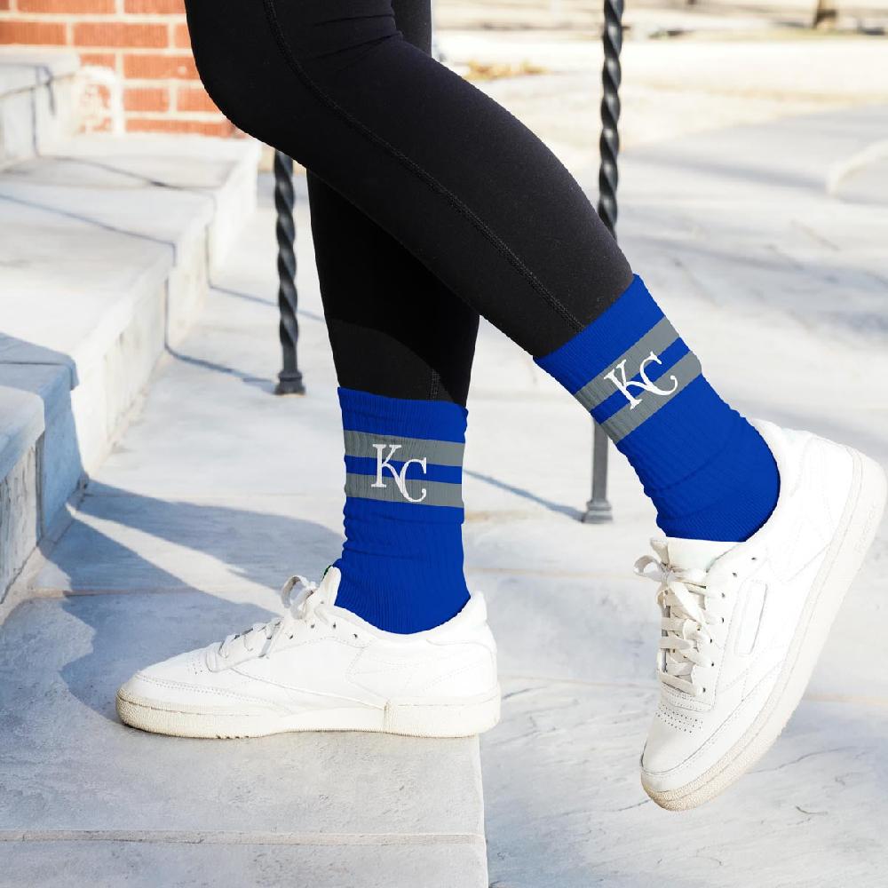For Bare Feet Kansas City Royals Legend Premium Crew Socks Kansas City Royals Legend Premium Crew Socks