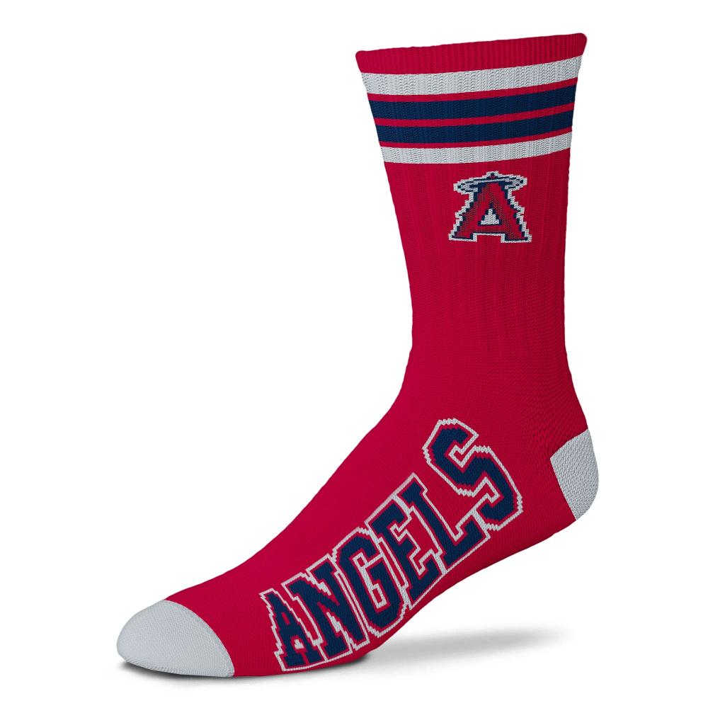 for bare feet Los Angeles Angels 4 Stripe Deuce Socks