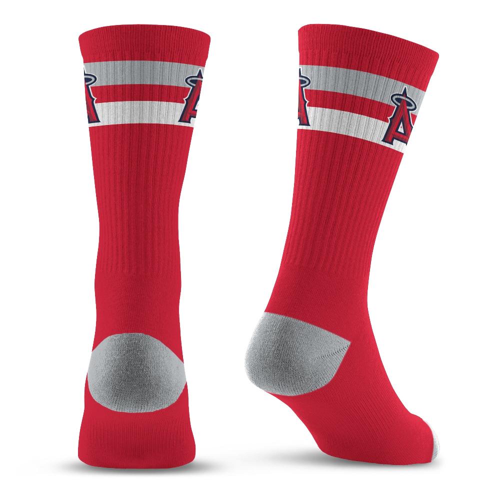 For Bare Feet Los Angeles Angels Legend Premium Crew Socks Los Angeles Angels Legend Premium Crew Socks