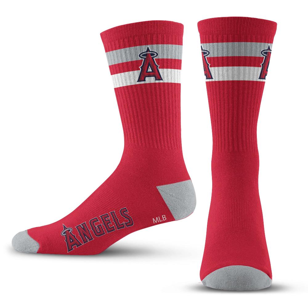 for bare feet Los Angeles Angels Legend Premium Crew Socks Los Angeles Angels Legend Premium Crew Socks