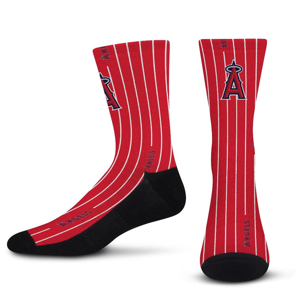 for bare feet Los Angeles Angels Pinstripe Socks Los Angeles Angels Pinstripe Socks