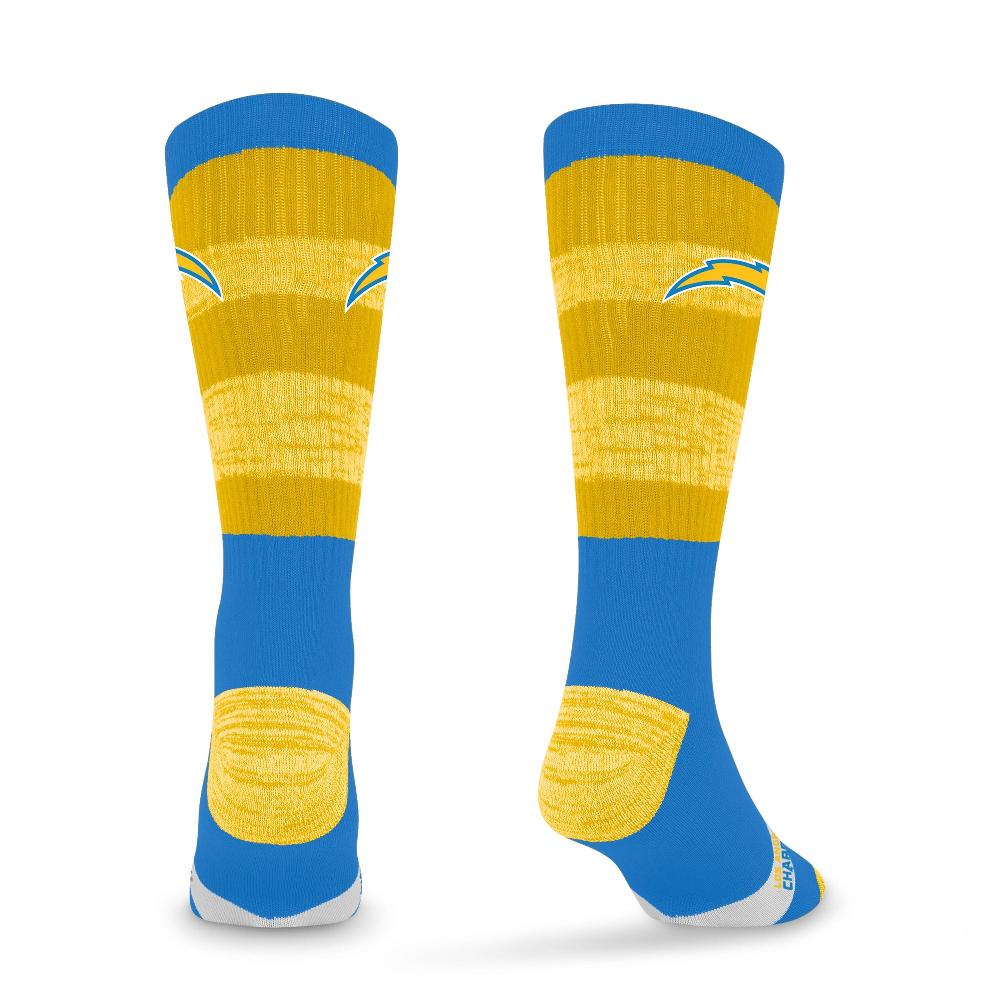 For Bare Feet Los Angeles Chargers Disruptor Premium Crew Los Angeles Chargers Disruptor Premium Crew