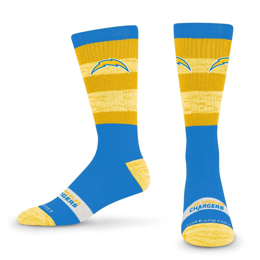 for bare feet Los Angeles Chargers Disruptor Premium Crew Los Angeles Chargers Disruptor Premium Crew