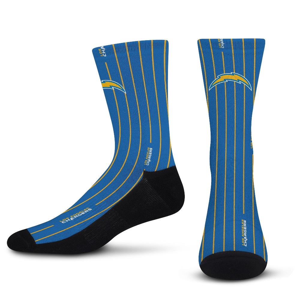for bare feet Los Angeles Chargers Pinstripe Los Angeles Chargers Pinstripe