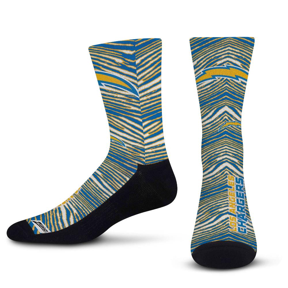 for bare feet Los Angeles Chargers Zubaz Fever Los Angeles Chargers Zubaz Fever