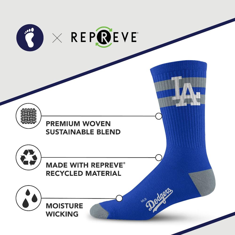 For Bare Feet Los Angeles Dodgers Legend Premium Crew Socks Los Angeles Dodgers Legend Premium Crew Socks
