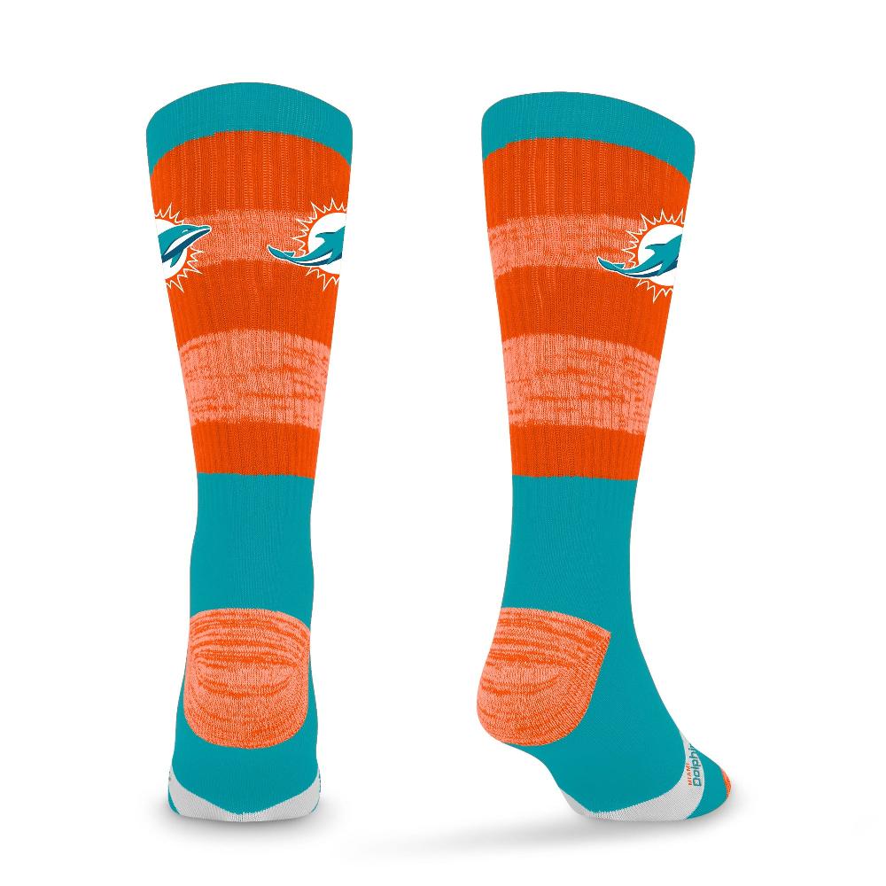 For Bare Feet Miami Dolphins Disruptor Premium Crew Miami Dolphins Disruptor Premium Crew
