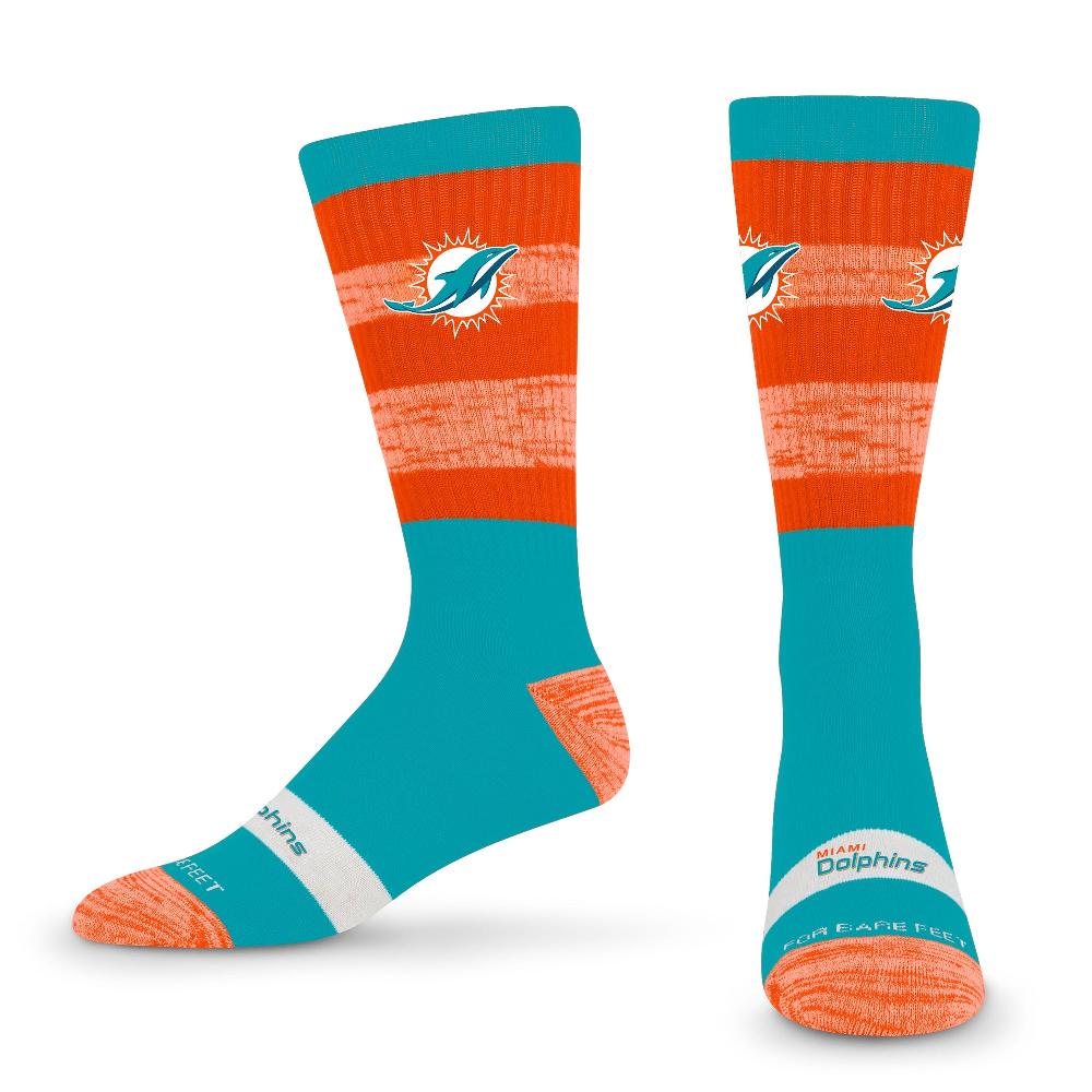 for bare feet Miami Dolphins Disruptor Premium Crew Miami Dolphins Disruptor Premium Crew