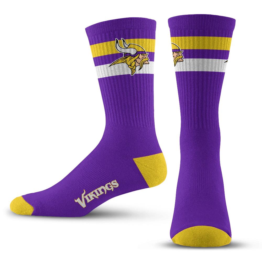 for bare feet Minnesota Vikings Legend Premium Crew Socks Minnesota Vikings Legend Premium Crew Socks