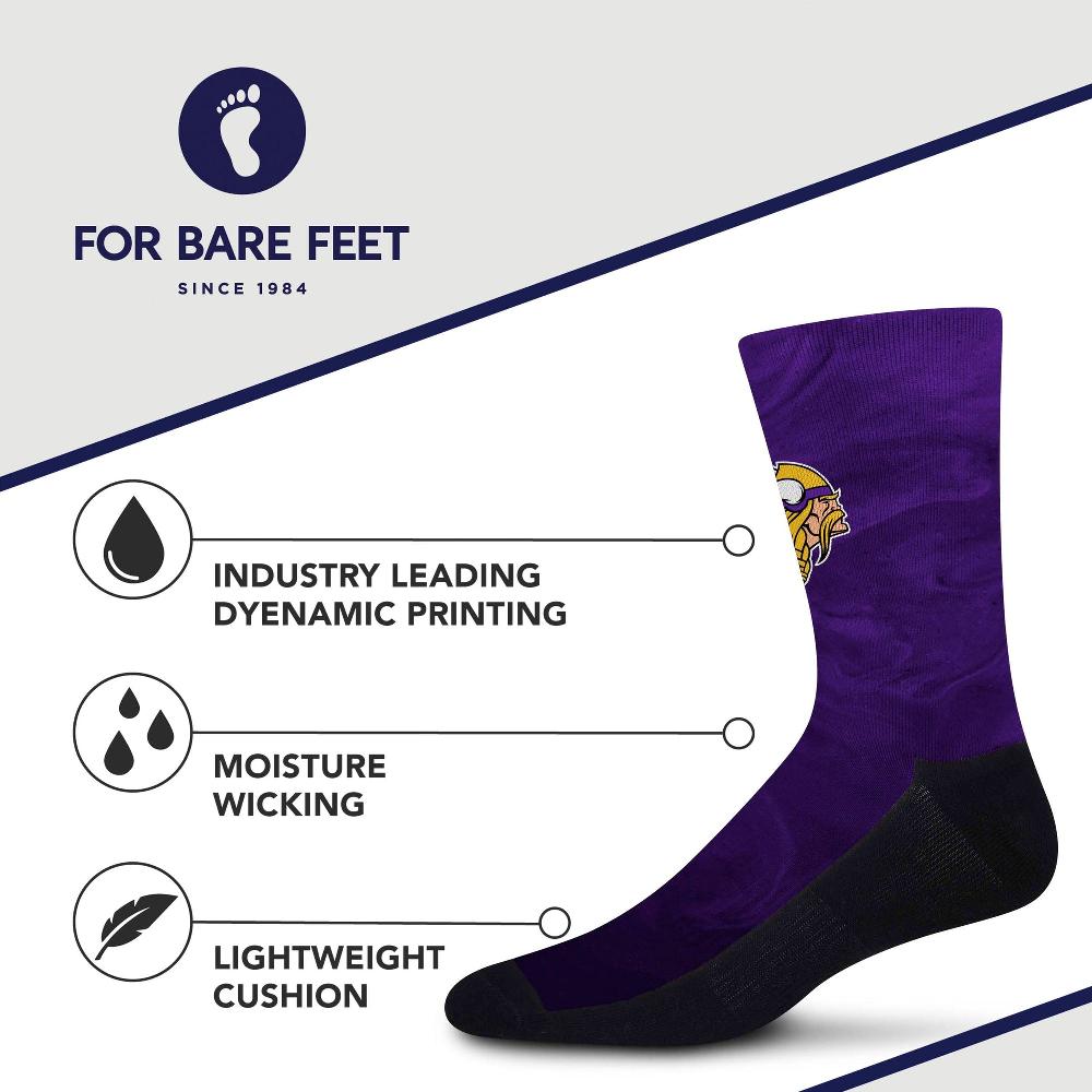 For Bare Feet Minnesota Vikings Smoky Haze Minnesota Vikings Smoky Haze