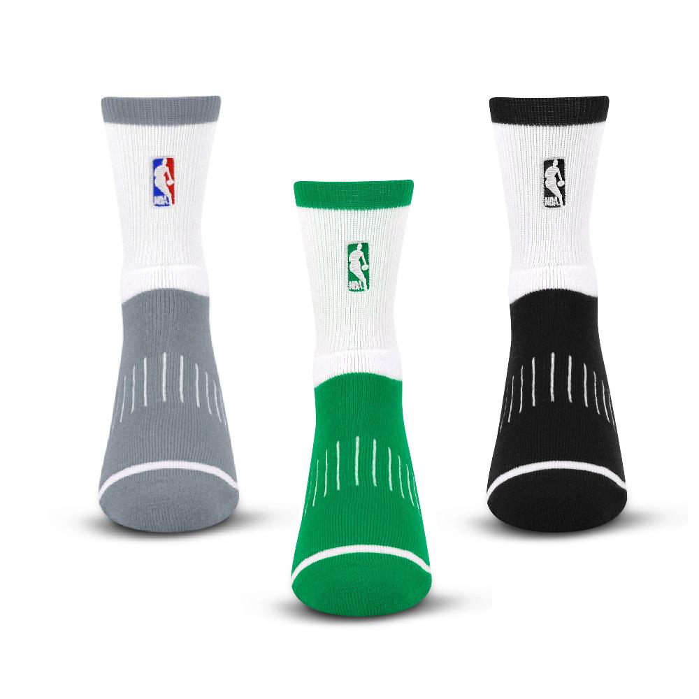 for bare feet NBA Logoman Surge 3 Pack Green NBA Logoman Surge 3 Pack Green