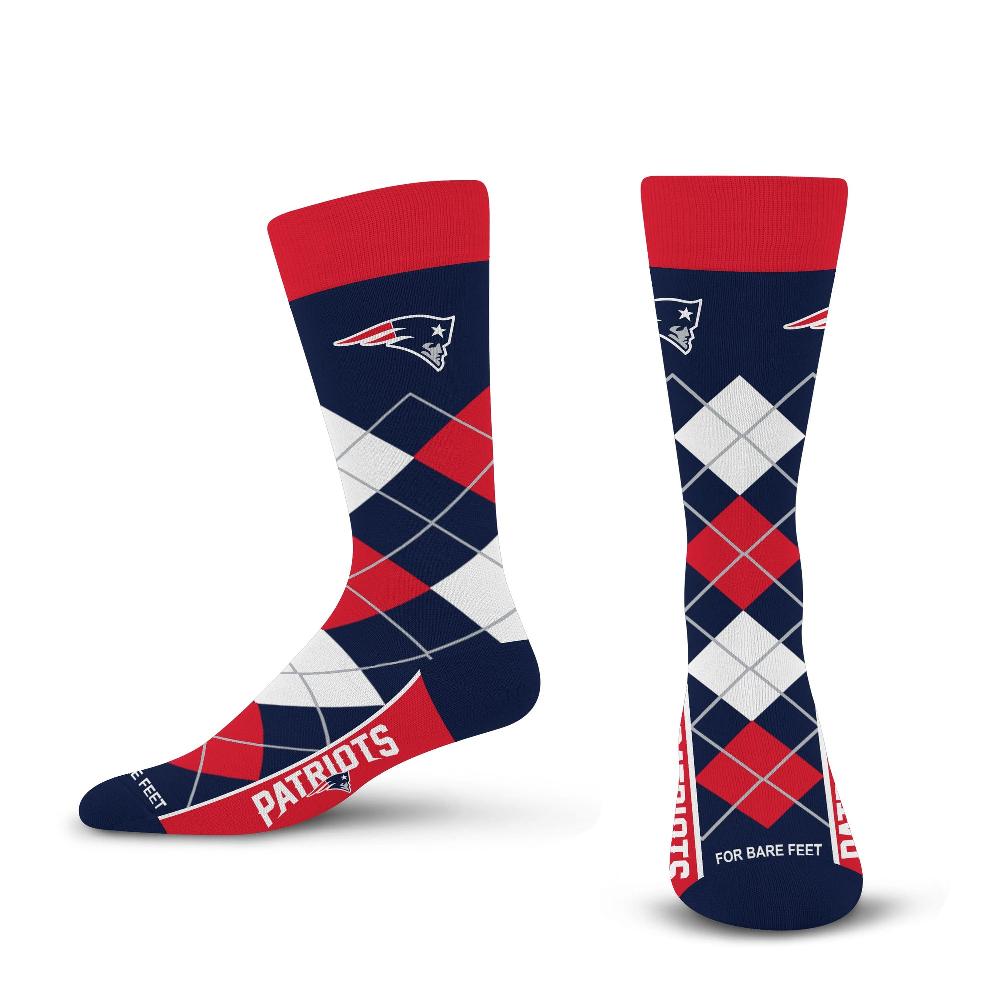 for bare feet New England Patriots Argyle Remix New England Patriots Argyle Remix
