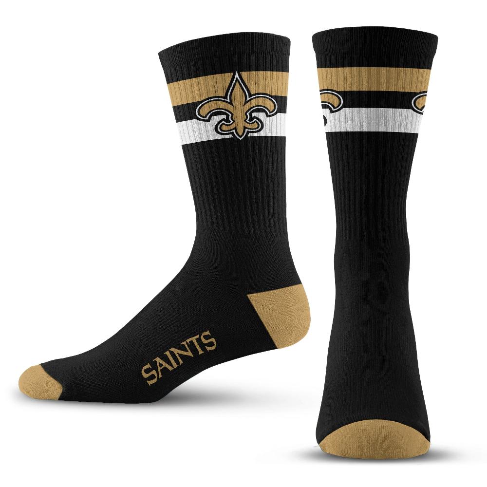 for bare feet New Orleans Saints Legend Premium Crew Socks New Orleans Saints Legend Premium Crew Socks