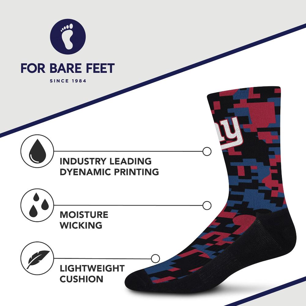 For Bare Feet New York Giants Digi New York Giants Digi