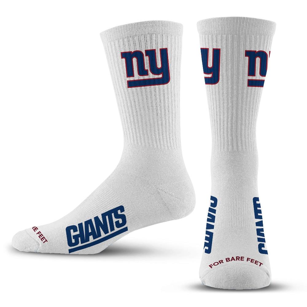 for bare feet New York Giants Refresh Premium Crew Socks New York Giants Refresh Premium Crew Socks