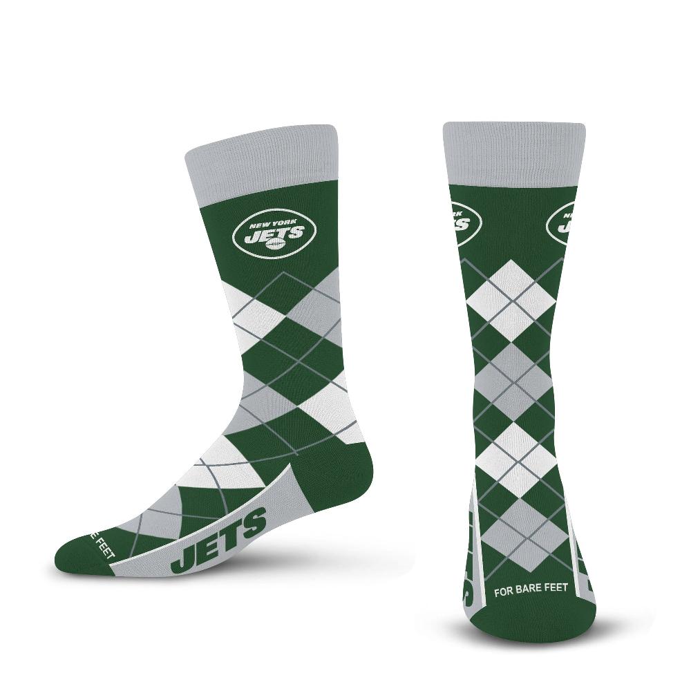 for bare feet New York Jets Argyle Remix New York Jets Argyle Remix