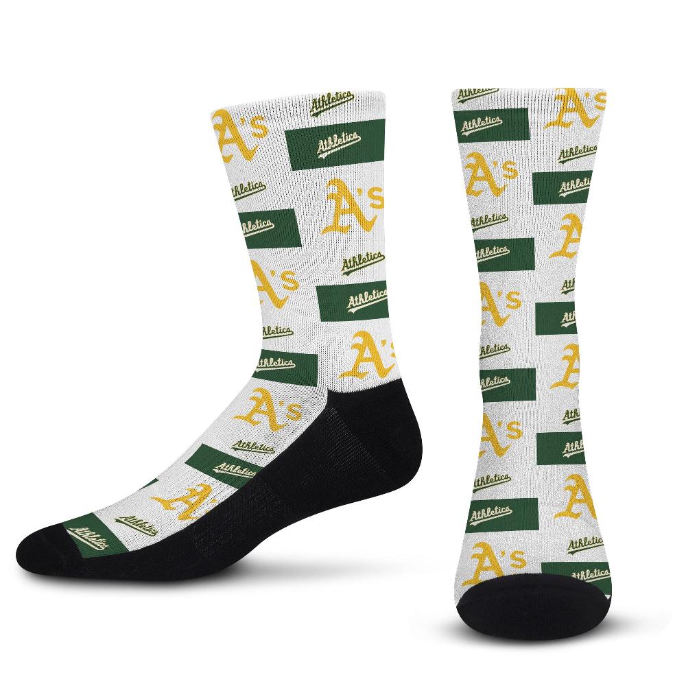 for bare feet Oakland Athletics Poster Print Socks Oakland Athletics Poster Print Socks