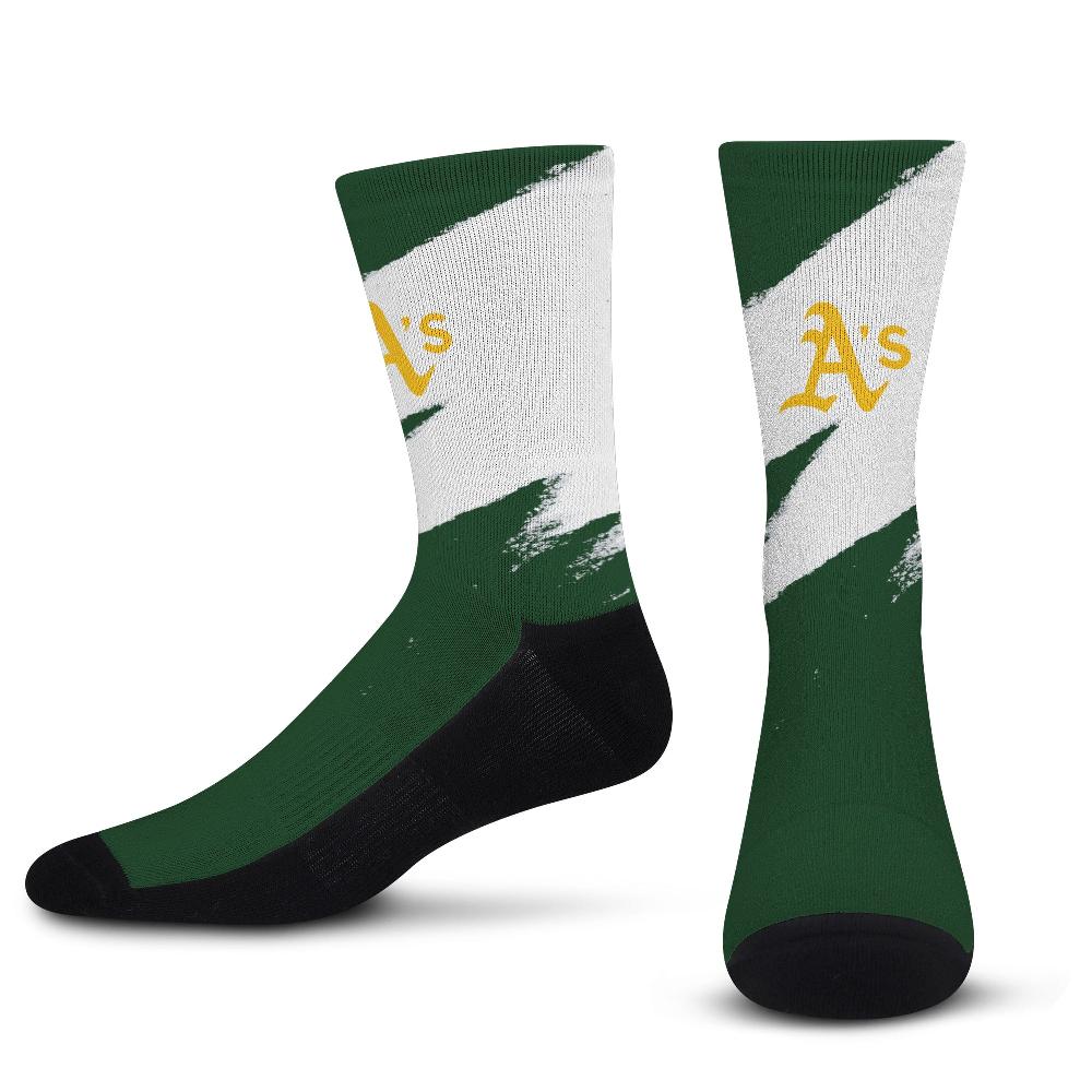 for bare feet Oakland Athletics Tear It Up Socks Oakland Athletics Tear It Up Socks