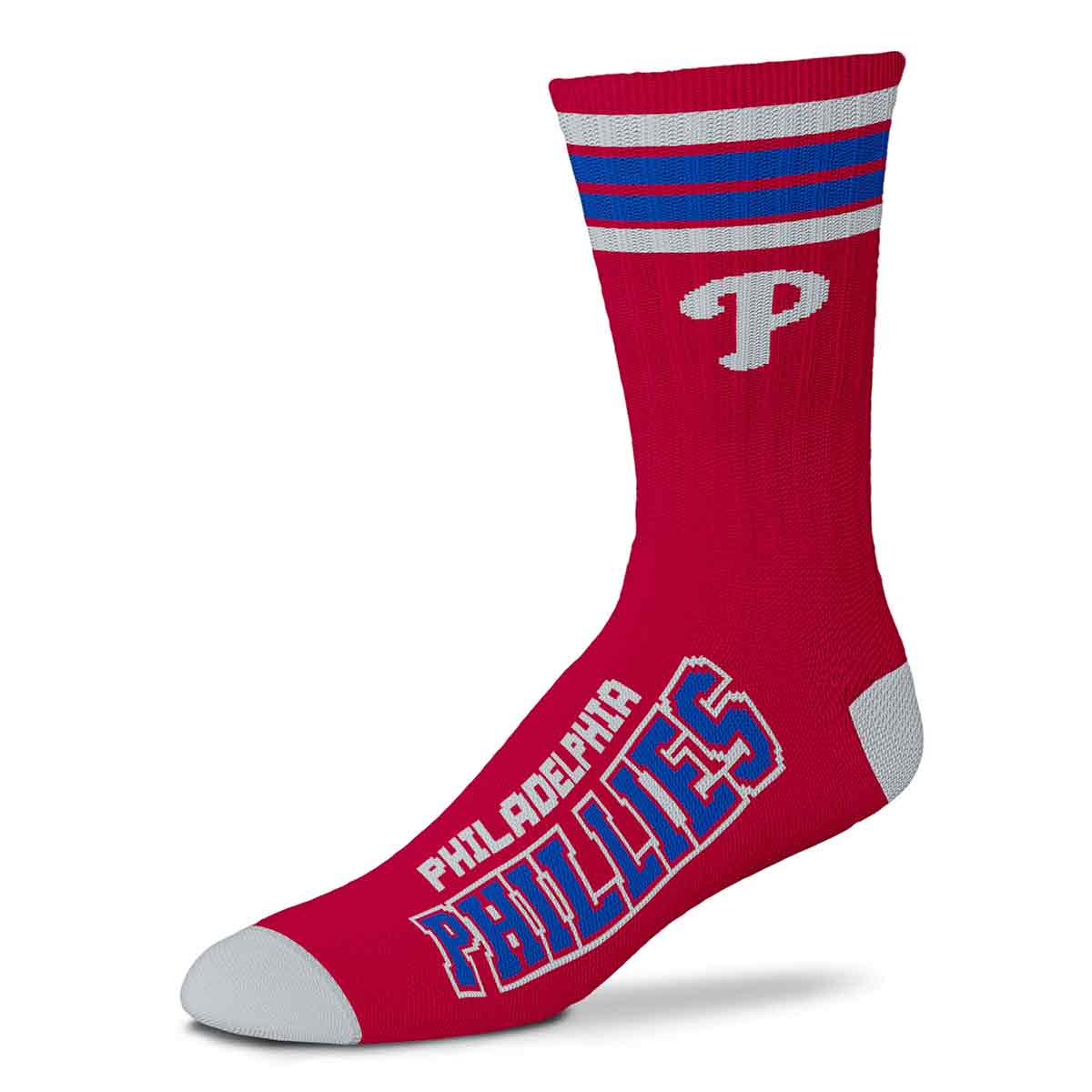for bare feet Philadelphia Phillies 4 Stripe Deuce Socks