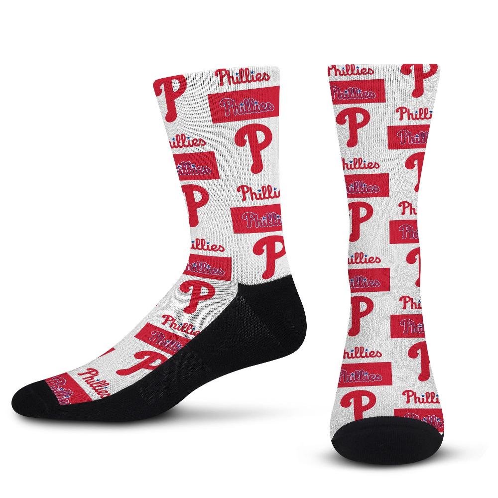 for bare feet Philadelphia Phillies Poster Print Socks Philadelphia Phillies Poster Print Socks