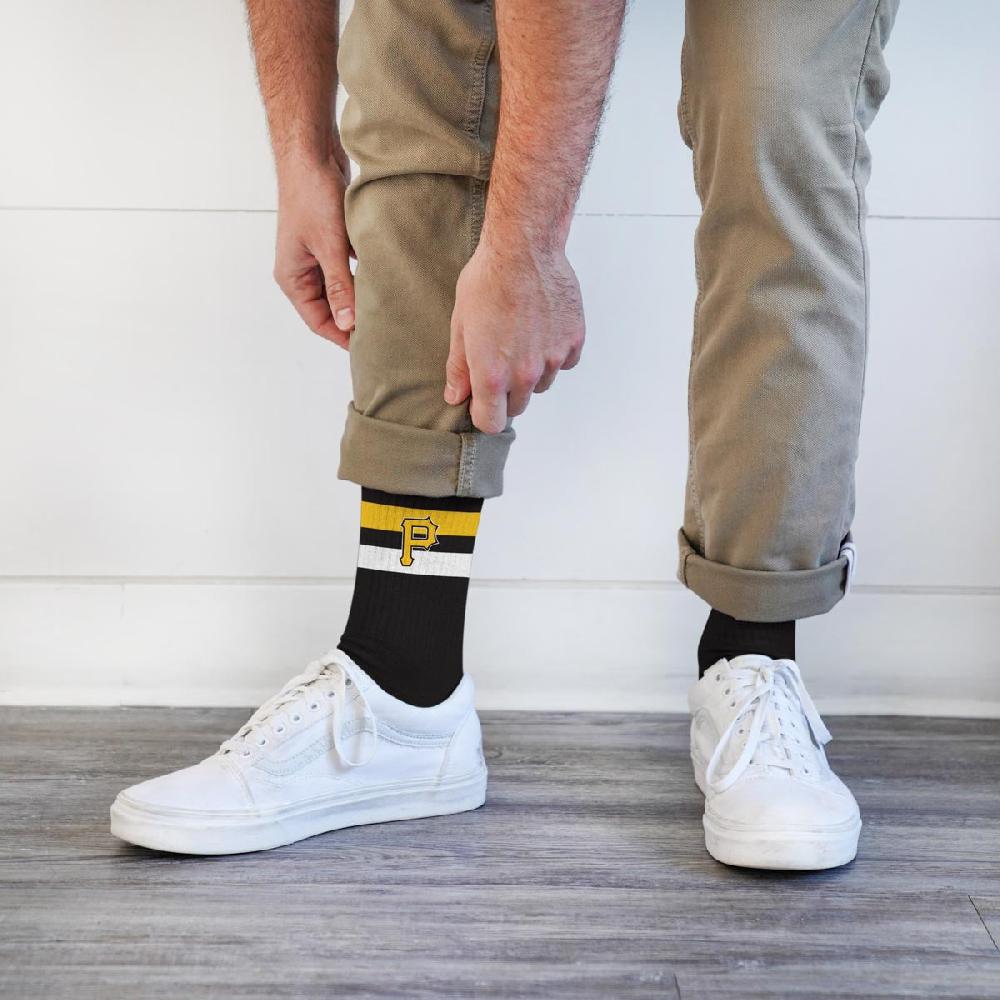 For Bare Feet Pittsburgh Pirates Legend Premium Crew Socks Pittsburgh Pirates Legend Premium Crew Socks