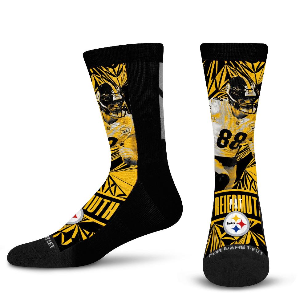 for bare feet Pittsburgh Steelers Pat Freiermuth Conversion Gradient Crazy Pittsburgh Steelers Pat Freiermuth Conversion Gradient Crazy