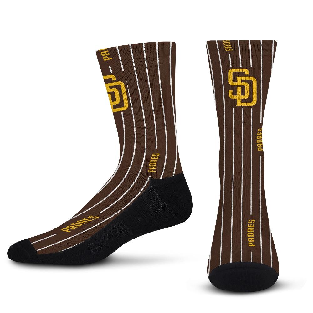 for bare feet San Diego Padres Pinstripe Socks San Diego Padres Pinstripe Socks