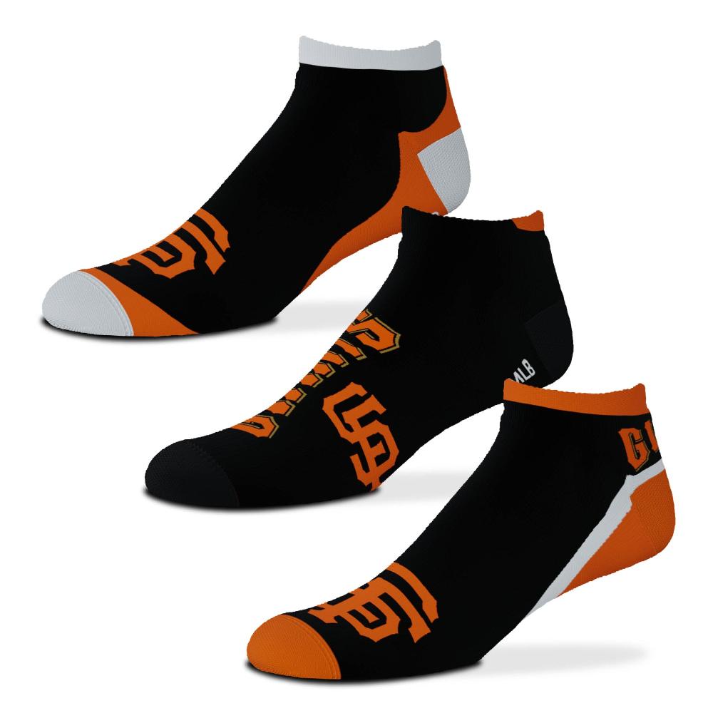 for bare feet San Francisco Giants Flash 3 Pack Socks