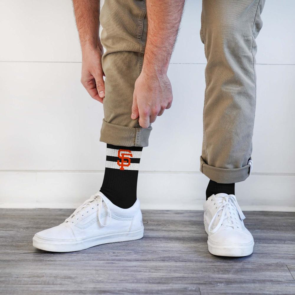 For Bare Feet San Francisco Giants Legend Premium Crew Socks San Francisco Giants Legend Premium Crew Socks