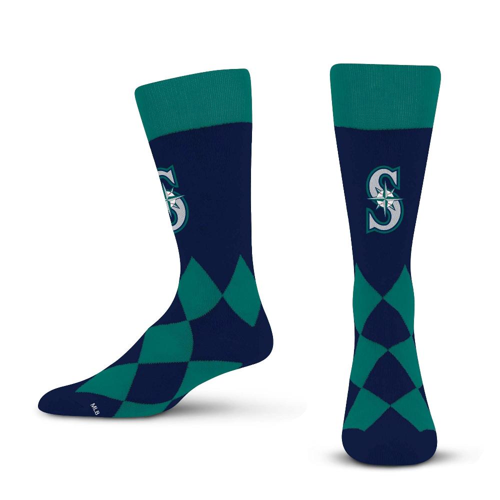 for bare feet Seattle Mariners Big Diamond Socks Seattle Mariners Big Diamond Socks