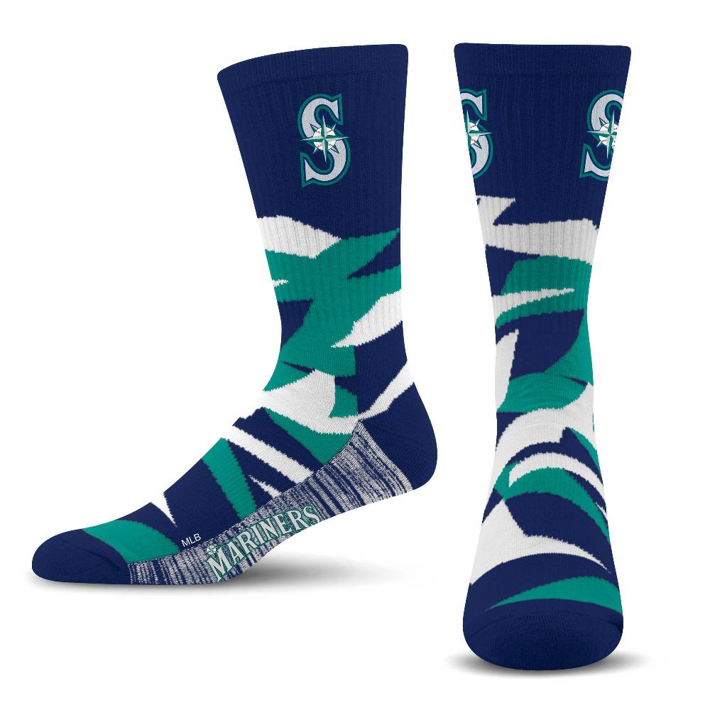 for bare feet Seattle Mariners Breakout Premium Crew Socks Seattle Mariners Breakout Premium Crew Socks