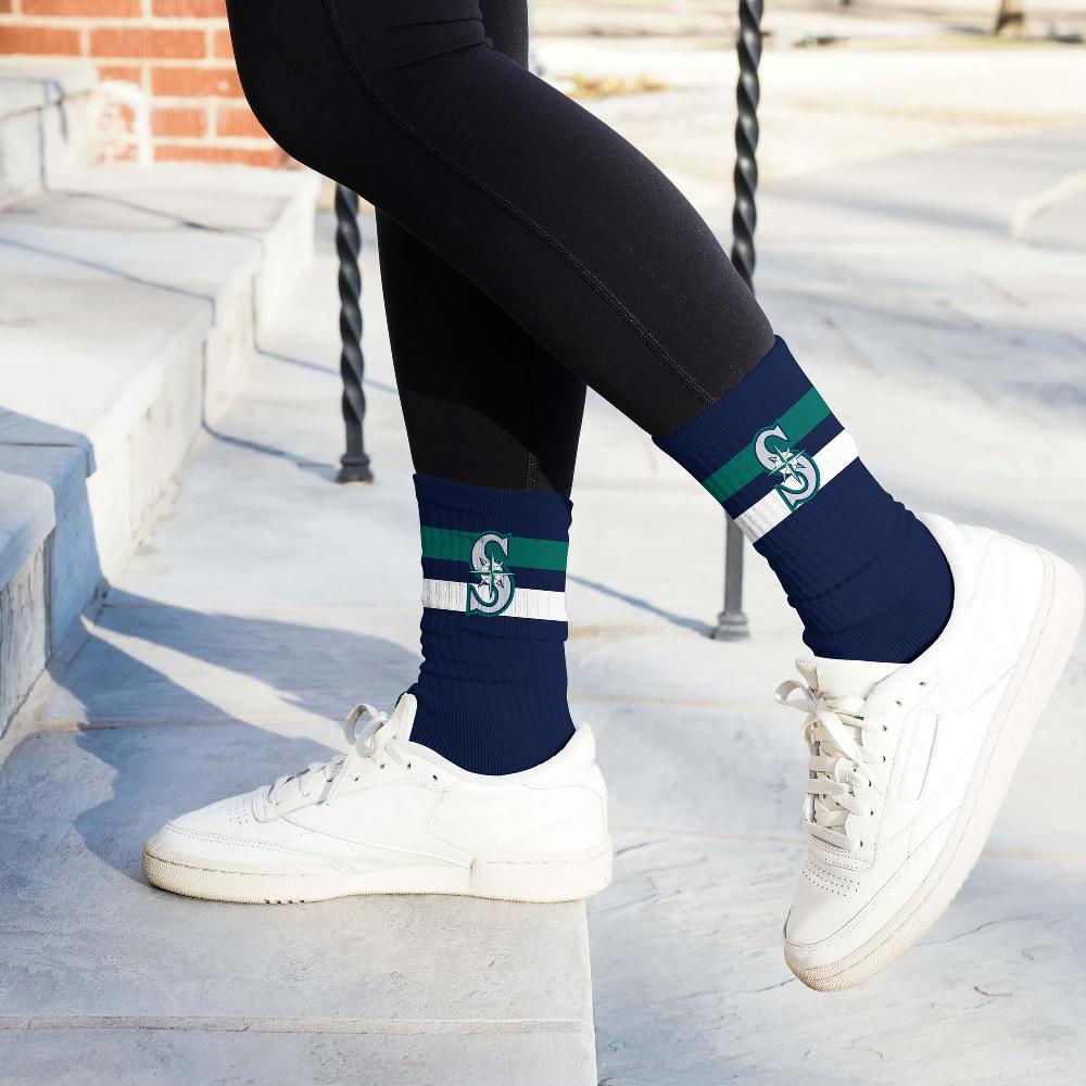 For Bare Feet Seattle Mariners Legend Premium Crew Socks Seattle Mariners Legend Premium Crew Socks